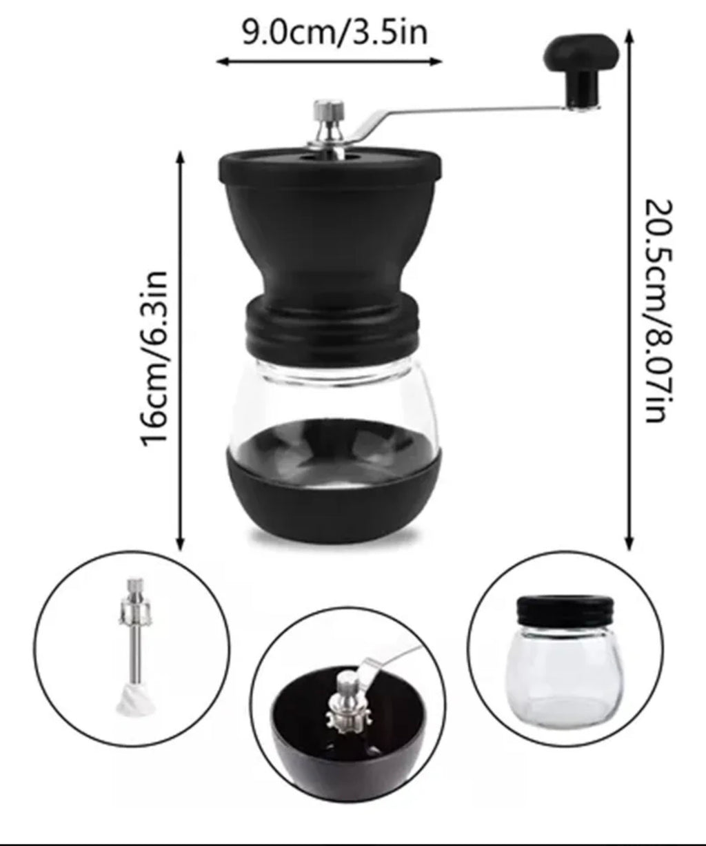 Molinillo manual con frasco