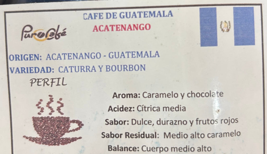 Café de 250gr [Grano/Molido]