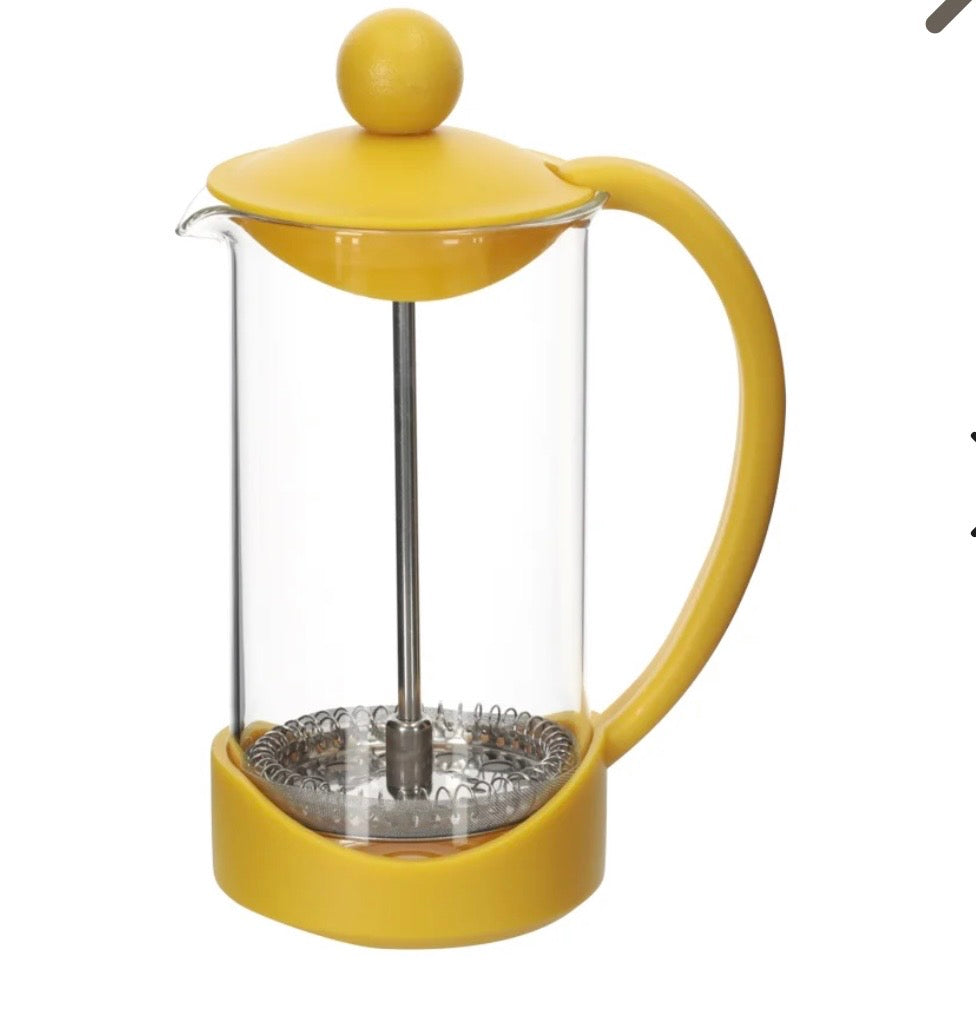Prensa francesa amarilla 350ml