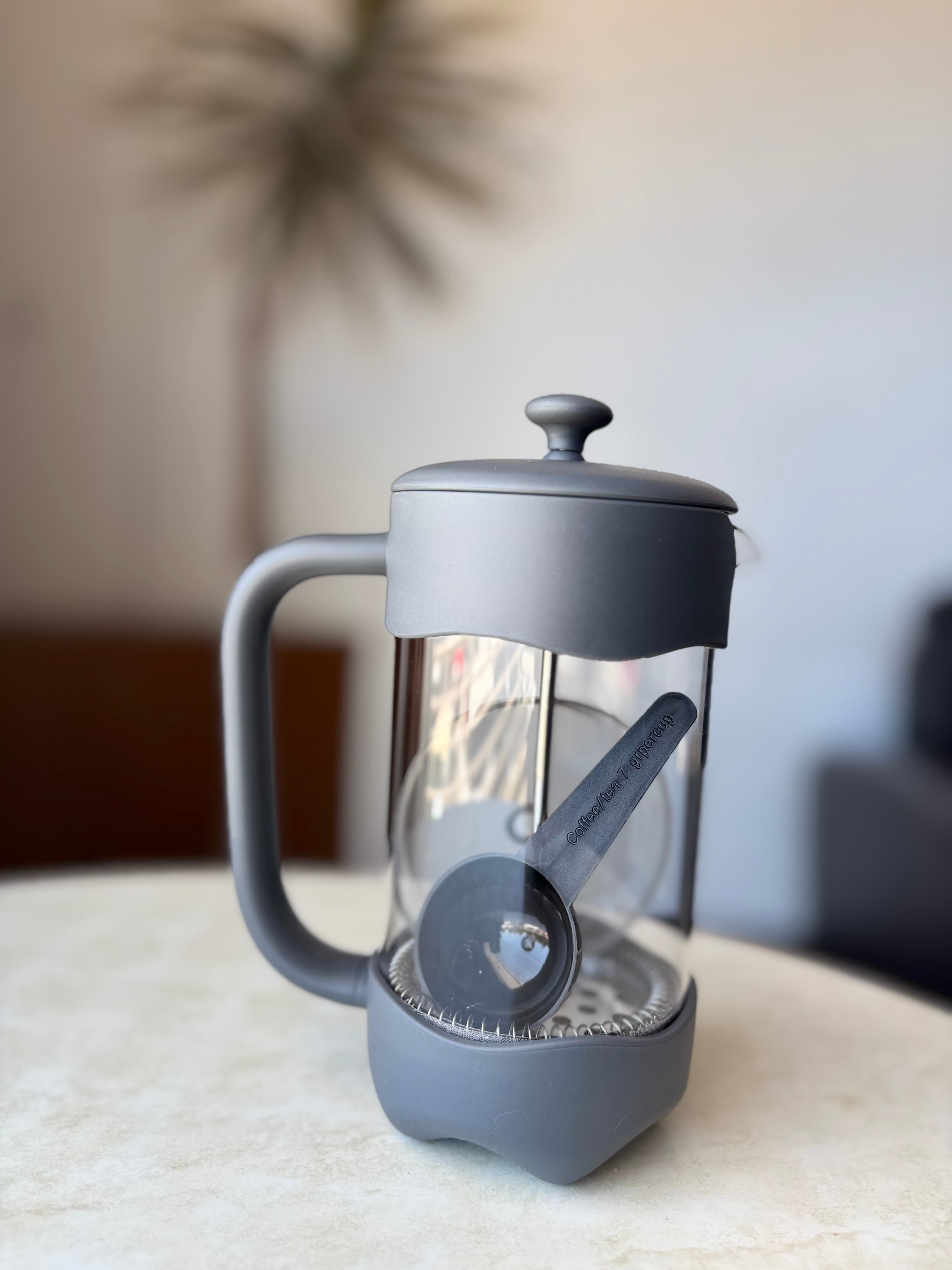 Prensa francesa gris 600ml