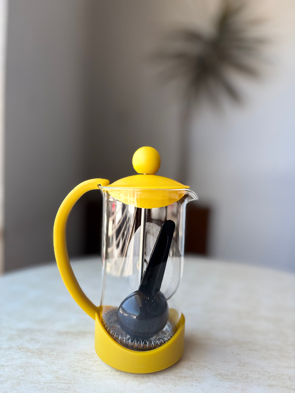 Prensa francesa amarilla 350ml